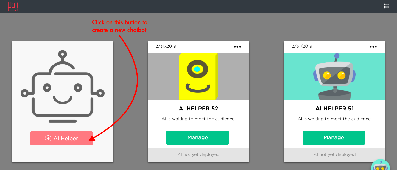 create a new agent