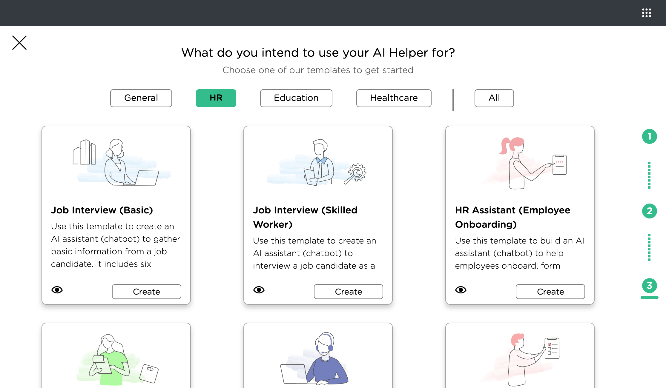 Ascent Studio HR agent Templates