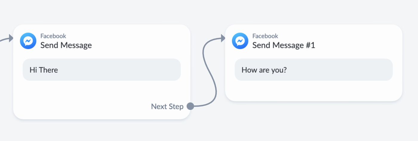 ManyChat blocks example