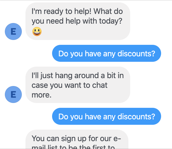 wrong agent question