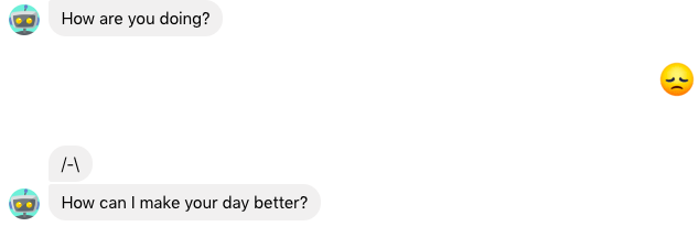 Handle Emoji Result